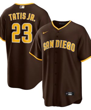 Fernando Tatis Jr. San Diego Padres Nike Alternate Replica Player Jersey Brown