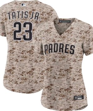 Fernando Tatis Jr. San Diego Padres Nike Womens USMC Alternate Replica Player Jersey Camo