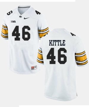 Iowa Hawkeyes Mens 46 George Kittle Nike NCAA Authentic White Alumni Big Tall College Stitched Football Jersey PH43C56OC